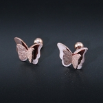 2019-nouveau-papillon-boucles-d-oreilles-couleur-or-Rose-en-acier-inoxydable-boucles-d-oreilles-pour