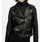 Veste-en-cuir-noir-manches-longues-femme-automne-hiver-manteau-Slim-col-rabattu-d-contract