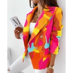 Veste-imprim-g-om-trique-pour-femme-Blazer-manches-longues-boutonn-sur-le-devant-tenue-de