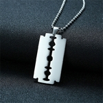 Legenstar-mode-argent-acier-inoxydable-lames-de-rasoir-pendentif-colliers-hommes-bijoux-lame-de-rasage-Punk