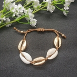 10-Style-or-argent-couleur-Cowrie-coquille-bracelets-pour-femme-boh-me-naturel-coquille-CharmBracelet-mode