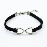L136-Bracelets-en-argent-plaqu-la-mode-en-cuir-Infinity-chance-8-Bracelets-femmes-bracelet-de