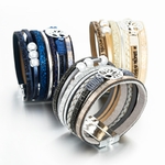 ALLYES-Cuir-bracelets-pour-femme-2019-Mode-Arbre-de-Vie-Dames-Boh-me-Multicouche-Large-Bracelet