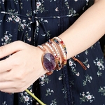 Le-plus-nouveau-Chakra-Unique-pierres-naturelles-charme-5-brins-bracelets-d-enveloppement-la-main-Boho