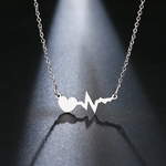 Collier-en-acier-inoxydable-DOTIFI-pour-femmes-couleur-or-et-argent-amour-pendentif-lectrocardiogramme-collier-bijoux
