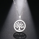 DOTIFI-acier-inoxydable-collier-pour-femmes-homme-coeur-arbre-pendentif-collier-ras-du-cou-bijoux-de