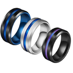 Maxmoon-offre-sp-ciale-rainure-anneaux-noir-bleu-en-acier-inoxydable-Midi-anneaux-pour-hommes-charme