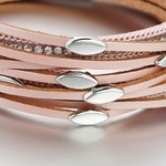 ALLYES-feuille-breloque-rose-en-cuir-Bracelets-pour-Femme-2020-mode-cristal-cha-ne-Boho-multicouche