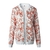 Blouson-de-motard-manches-longues-pour-femmes-imprim-Floral-r-tro-fermeture-clair-v-tements-d