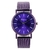 Montre femme classique colorée violette