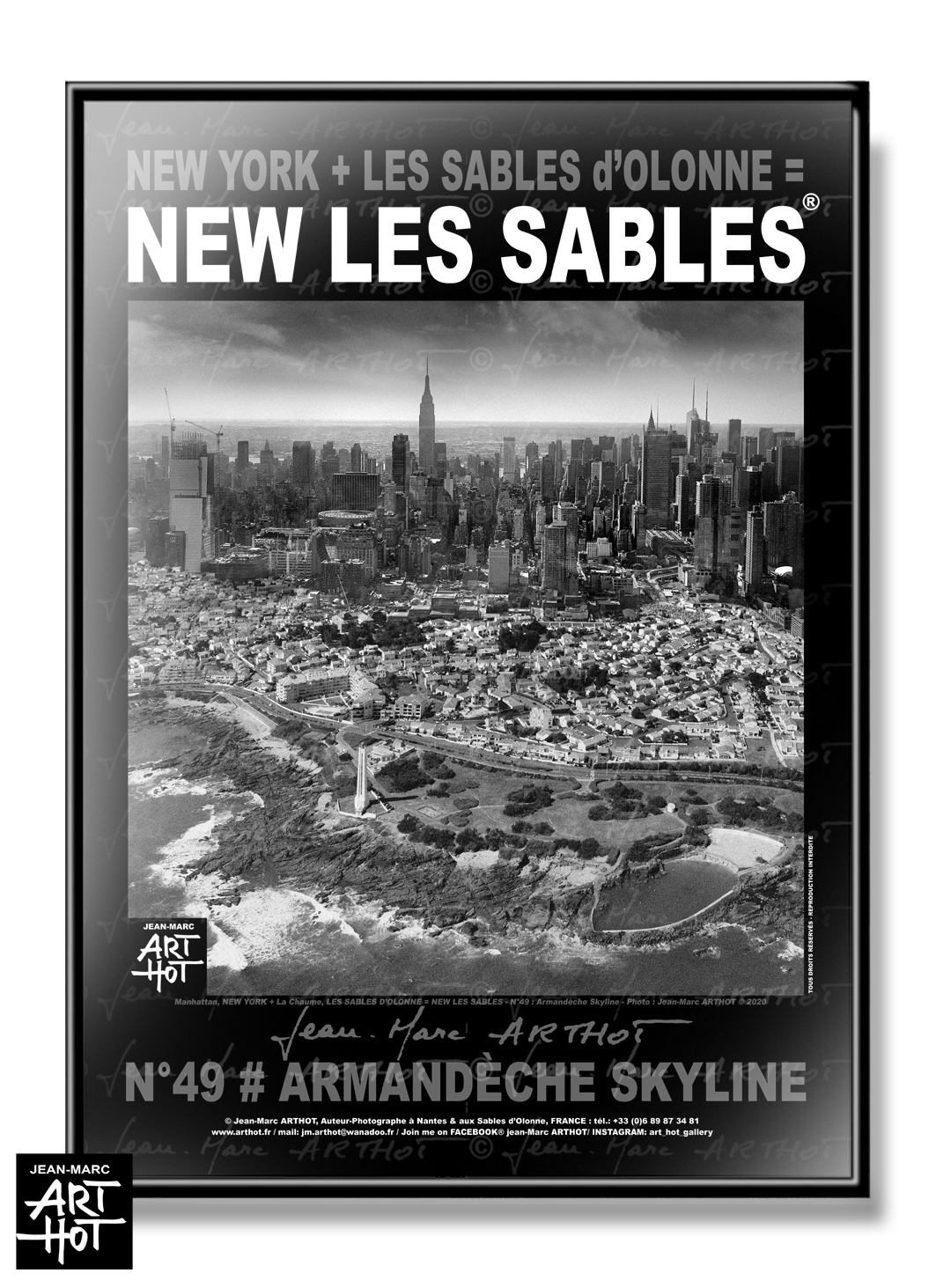 arthot-photo-art-b&amp;w-new-york-vendee-sables-olonne-newlessables-049-arundel-aero-AFFICHE