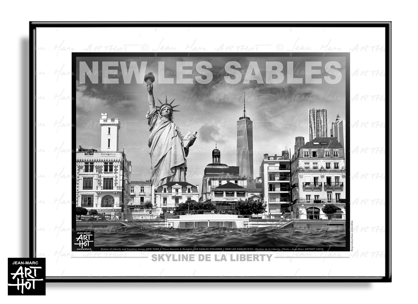 arthot-photo-art-b&amp;w-new-york-vendee-sables-olonne-newlessables-053-navarin-liberty-AFFICHE-Horiz-blanc