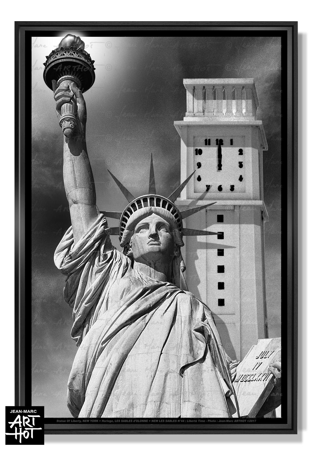arthot-photo-art-b&w-new-york-vendee-sables-olonne-newlessables-044-liberty-horloge-vertic