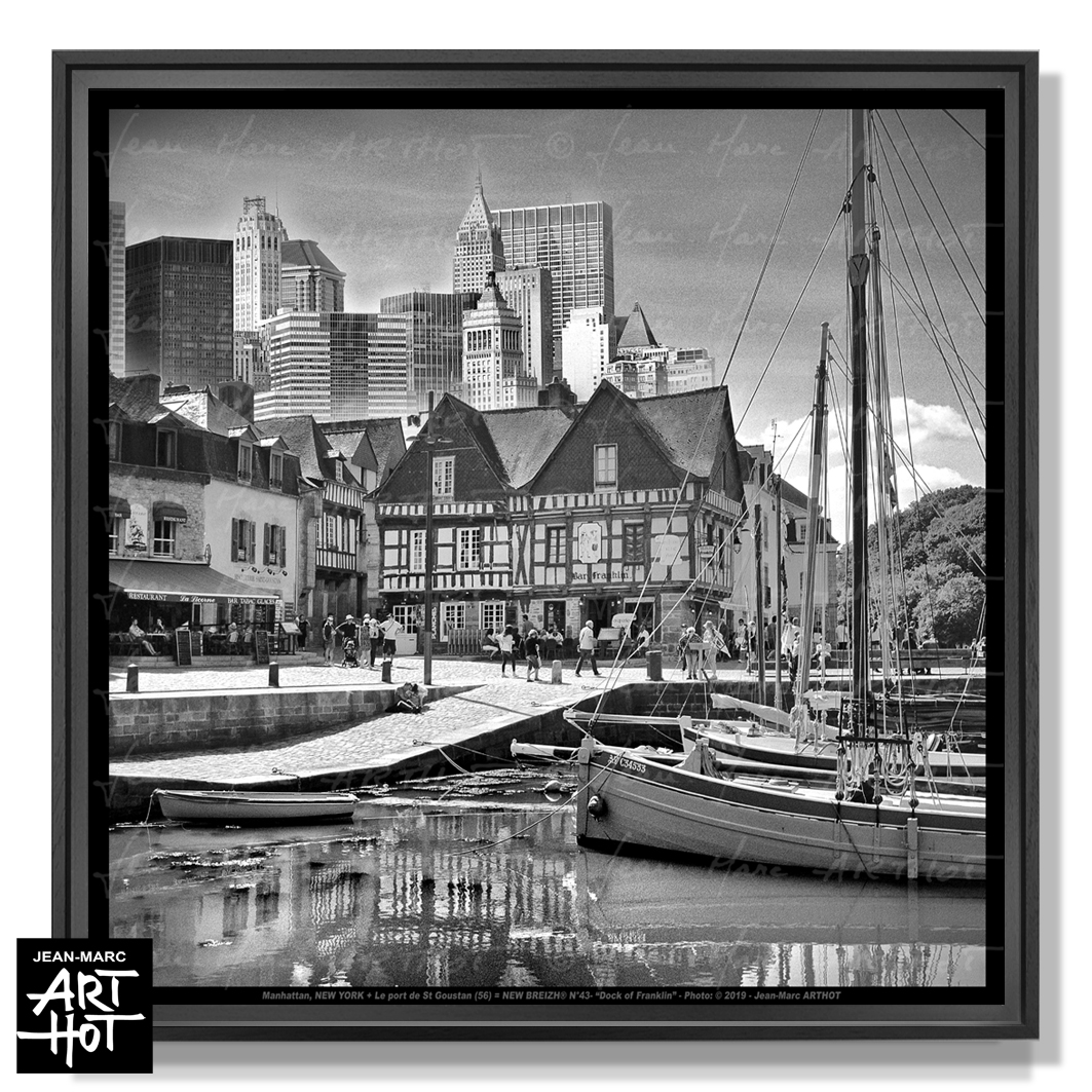 arthot-photo-art-b&amp;w-new-york-bretagne-newbreizh-043-morbihan-56-auray-port-saint-goustan-manhattan