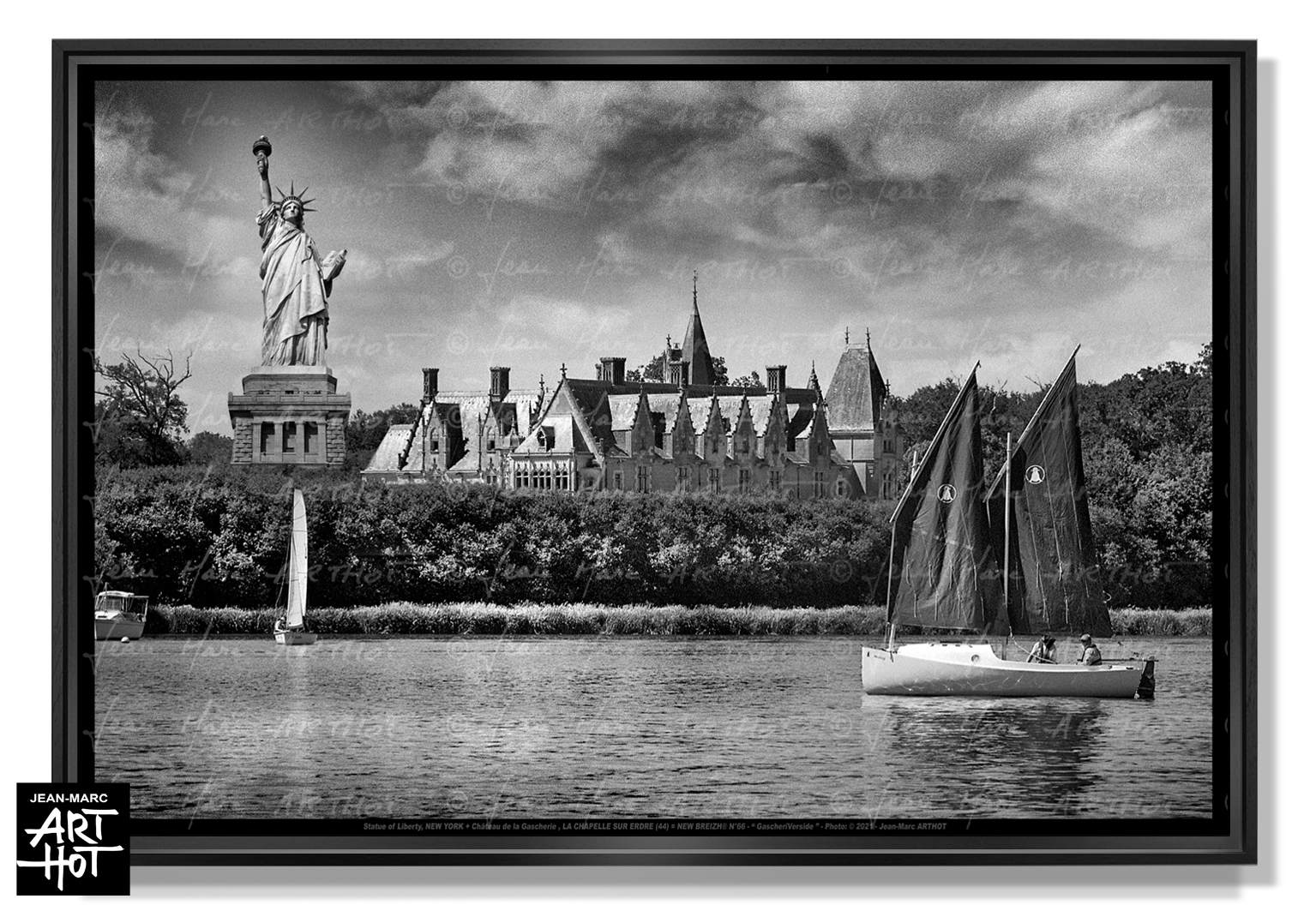 arthot-photo-art-b&w-new-york-bretagne-newbreizh-066-loire-atlantique-44-riviere-erdre-chateau-gascherie-liberty-HORIZ
