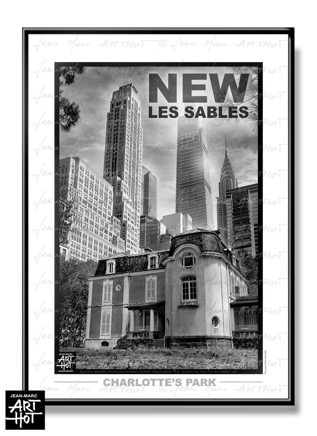 arthot-photo-art-b&amp;w-new-york-vendee-sables-olonne-newlessables-064-bryant-park-villa-charlotte-VERT-AFFICHE