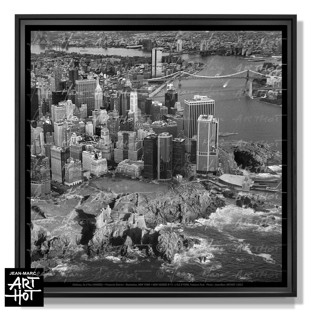 arthot-photo-art-b&amp;w-new-york-vendee-newvendee-013-1-ile-yeu-chateau-buildings-aerien