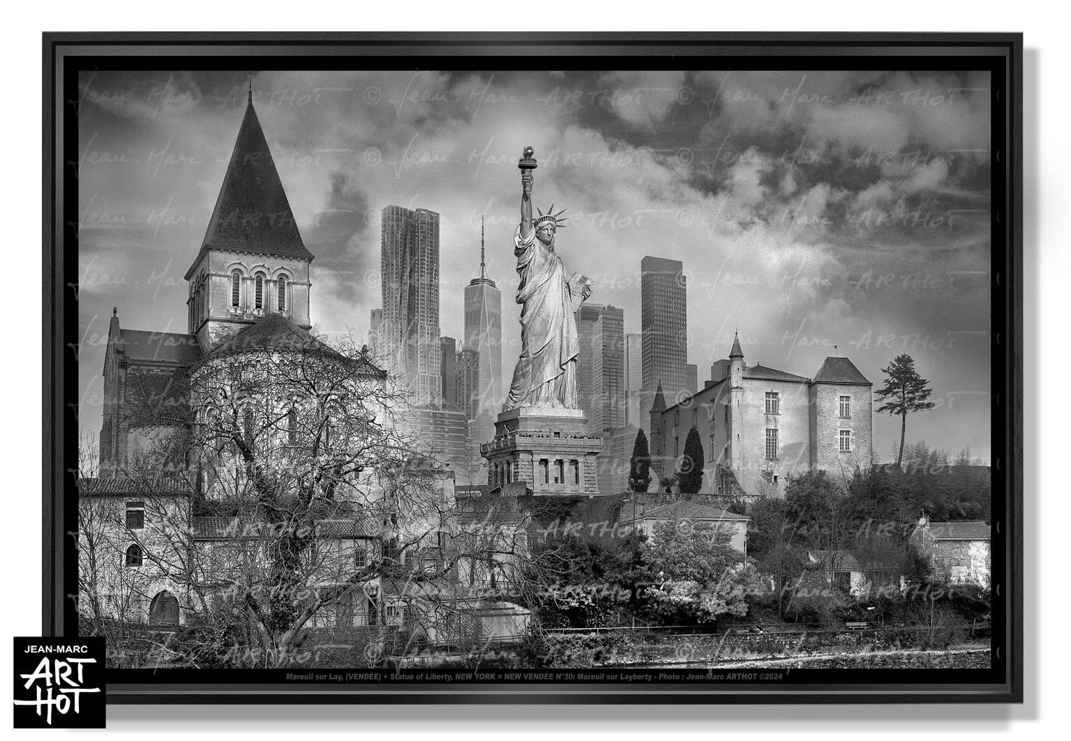 arthot-photo-art-b&amp;w-new-york-vendee-newvendee-030-mareuil-sur-lay-statue-liberte-HORIZ
