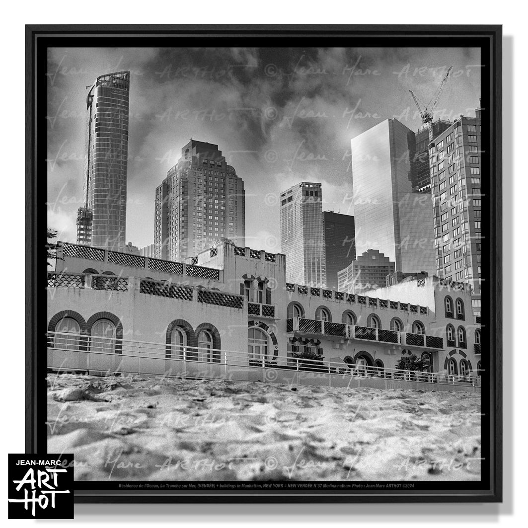 arthot-photo-art-b&amp;w-new-york-vendee-newvendee-037-la-tranche-sur mer-sable-buildings