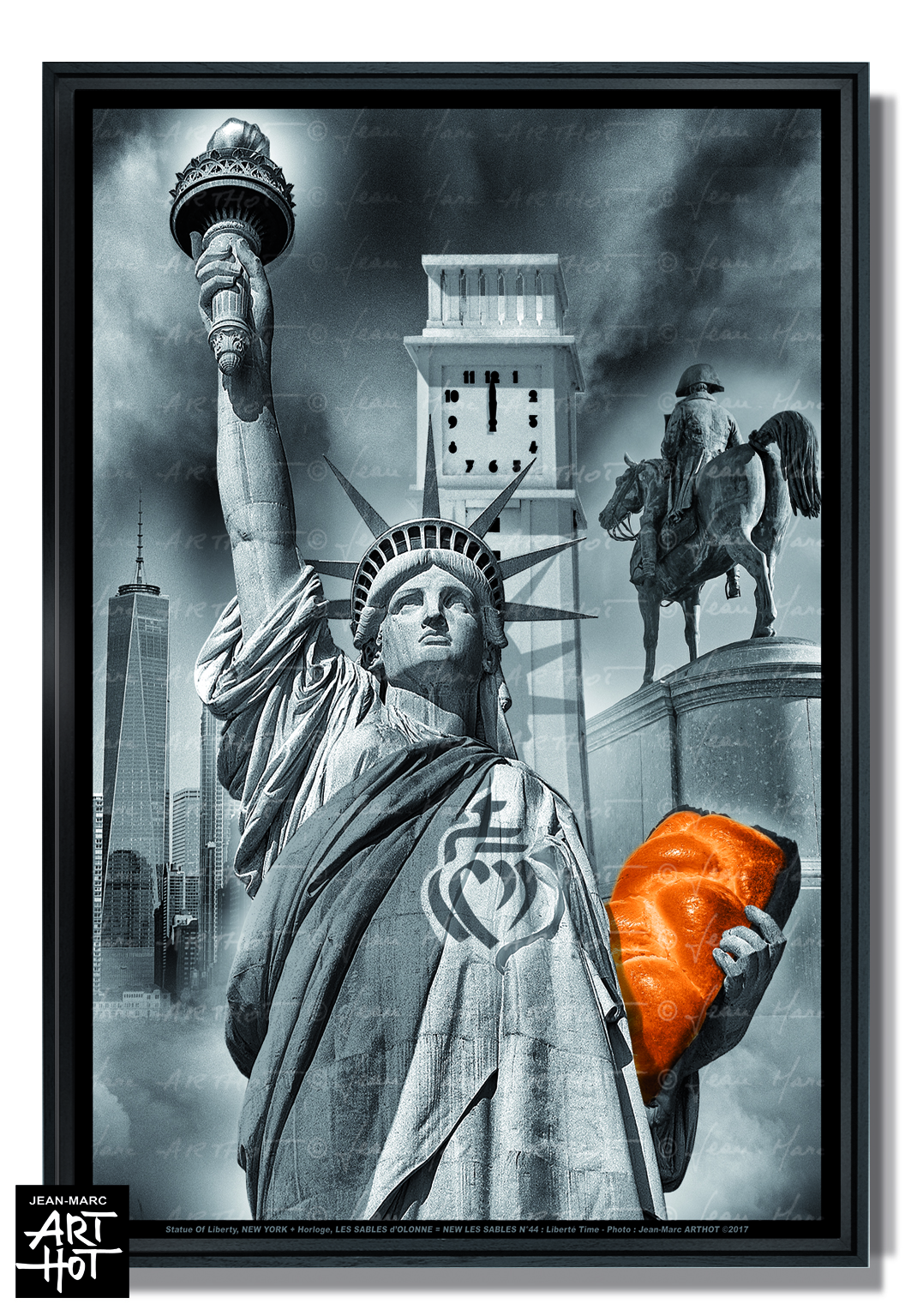 arthot-photo-art-b&amp;w-new-york-vendee-newvendee-040-statue-liberte-brioche-napoleon-VERTIC-COUL