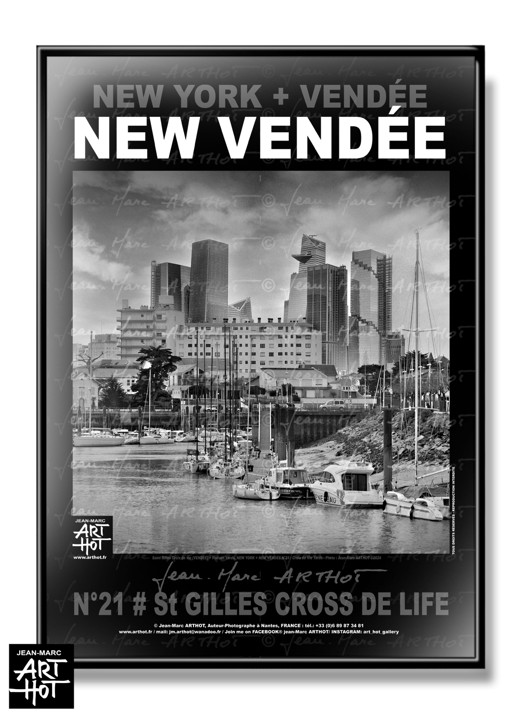 arthot-photo-art-b&amp;w-new-york-vendee-newvendee-021-saint-gilles-croix-de-vie-riviere-hudson-yards-bateaux-AFFICHE