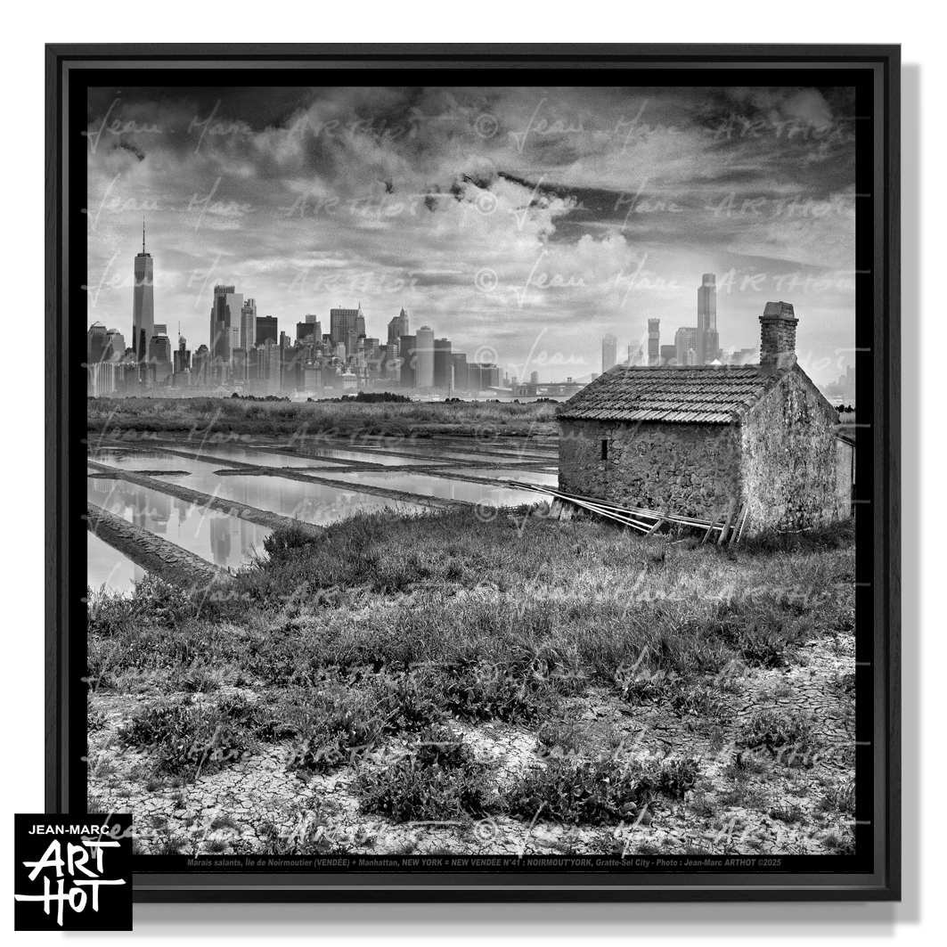 arthot-photo-art-b&amp;w-new-york-vendee-newvendee-041-noimoutier-marais-maison-skyline-manhattan