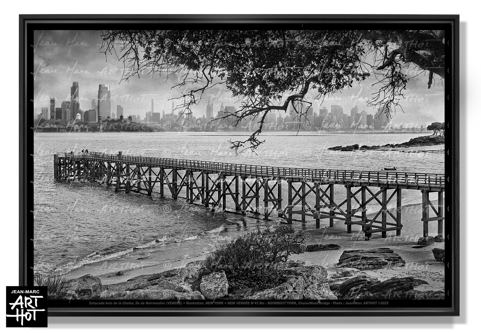 arthot-photo-art-b&amp;w-new-york-vendee-newvendee-043 BIS-noimoutier-estacade-bois de la Chaise-skyline-manhattan-HORIZ-BIS