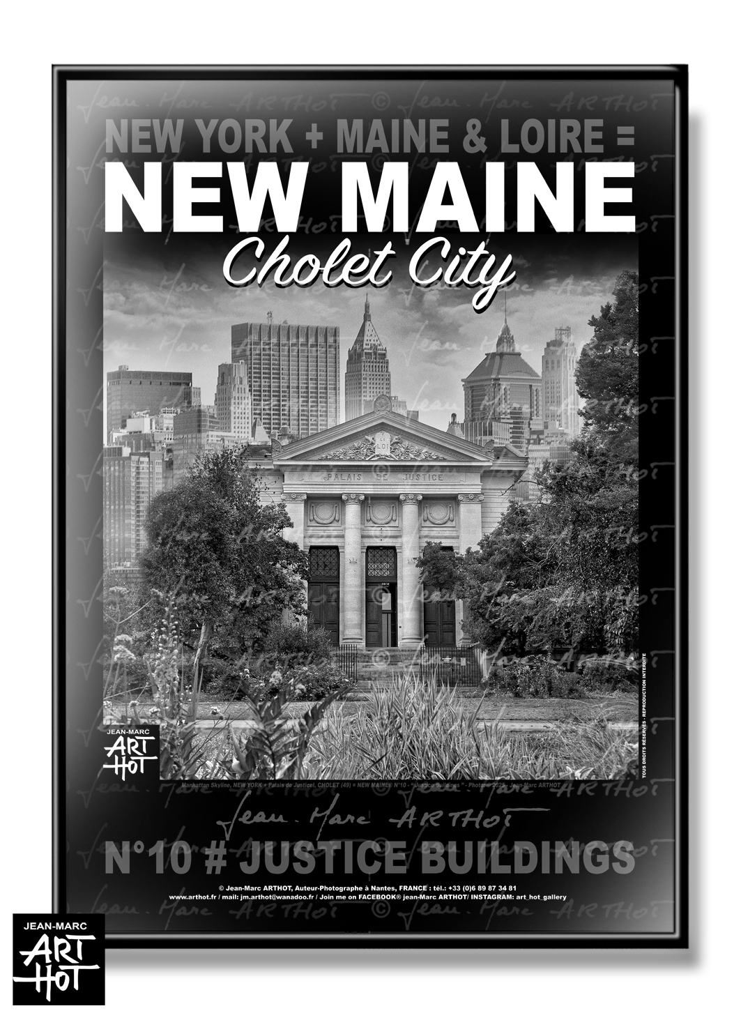 arthot-photo-art-b&amp;w-new-york-maine-et-loire-newmaine-09-cholet-jardin-mail-palais-justice-AFFICHE