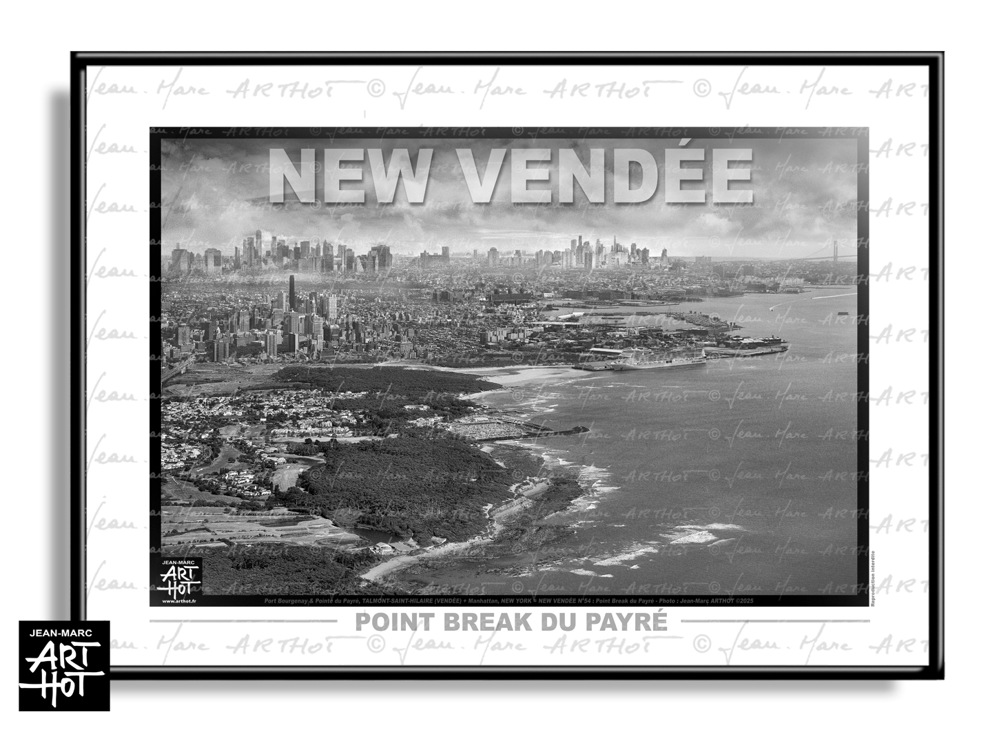 arthot-photo-art-b&amp;w-new-york-vendee-newvendee-54-talmont-saint-hilaire-port-bourgenay-pointe-payré-manahattan-brooklyn-paquebot-AFFICHE-HORIZ