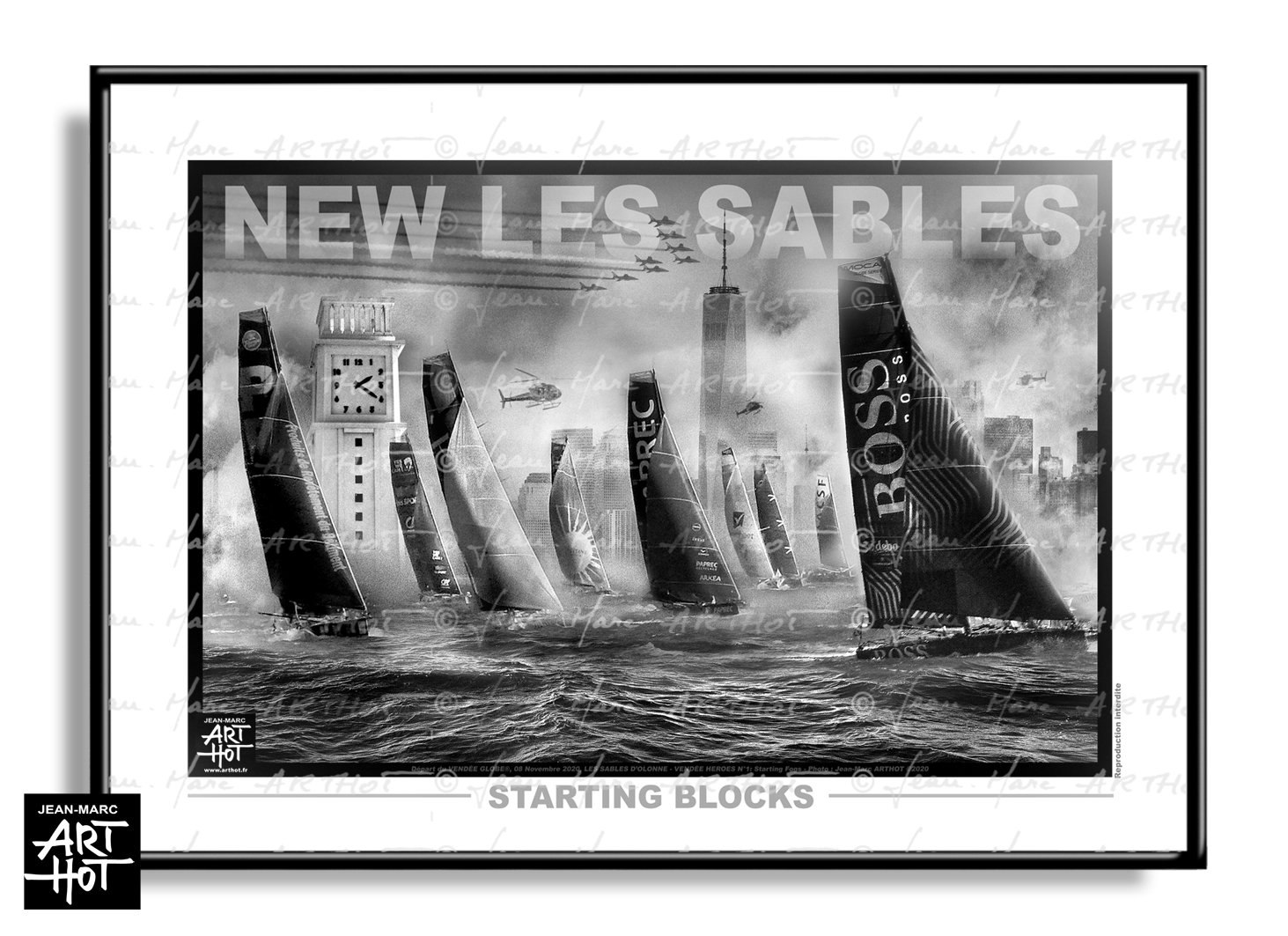 arthot-photo-art-b&amp;w-new-york-vendee-sables-olonne-newlessables-071-bateaux-vendee-globe-Horiz-AFFICHE