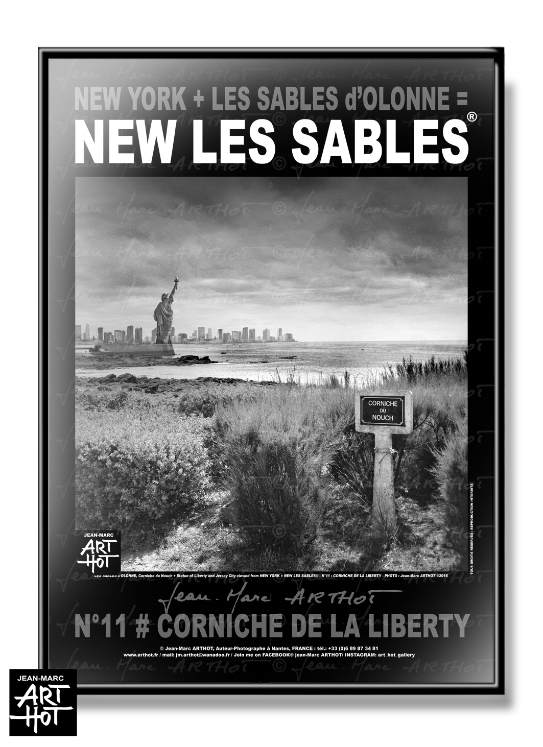 arthot-photo-art-b&amp;w-new-york-vendee-sables-olonne-newlessables-011-nouch-liberty-AFFICHE
