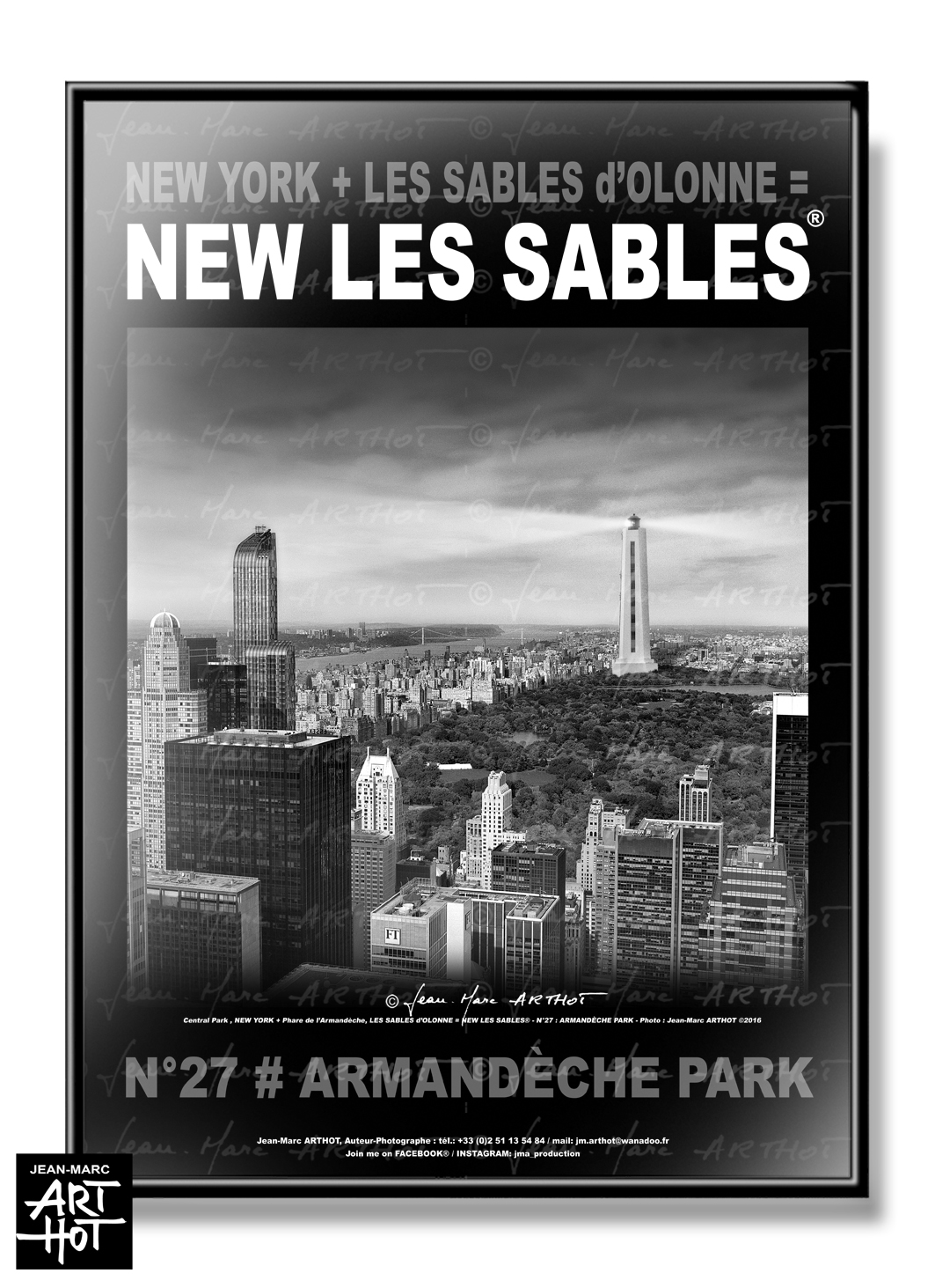 arthot-photo-art-b&amp;w-new-york-vendee-sables-olonne-newlessables-027-central-park-AFFICHE