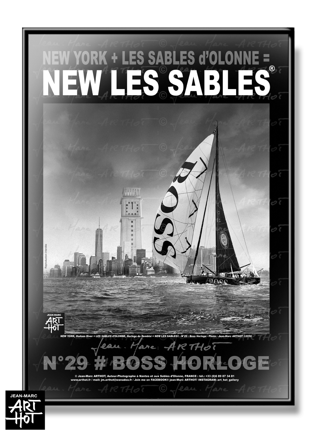 arthot-photo-art-b&amp;w-new-york-vendee-sables-olonne-newlessables-029-voilier-boss-horloge-AFFICHE