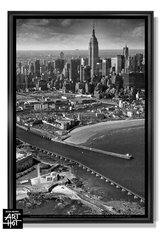 PHOTO ART N&B_NEW YORK+VENDÉE, LES SABLES D'OLONNE_NLS48B_©ARTHOT