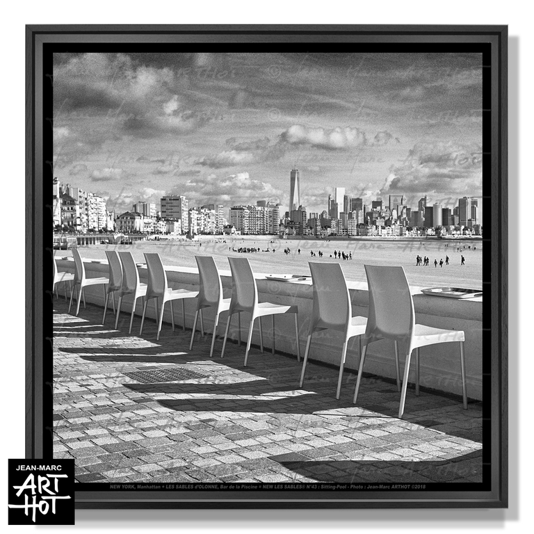 PHOTO ART N&B_NEW YORK+VENDÉE, LES SABLES D'OLONNE_NLS43_©ARTHOT