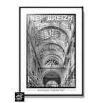 arthot-photo-art-b&w-new-york-bretagne-newbreizh-088-loire-atlantique-44-nantes-passage-pommeraye-entrée-nord-statue-liberté-VERTIC-NB+BLANC