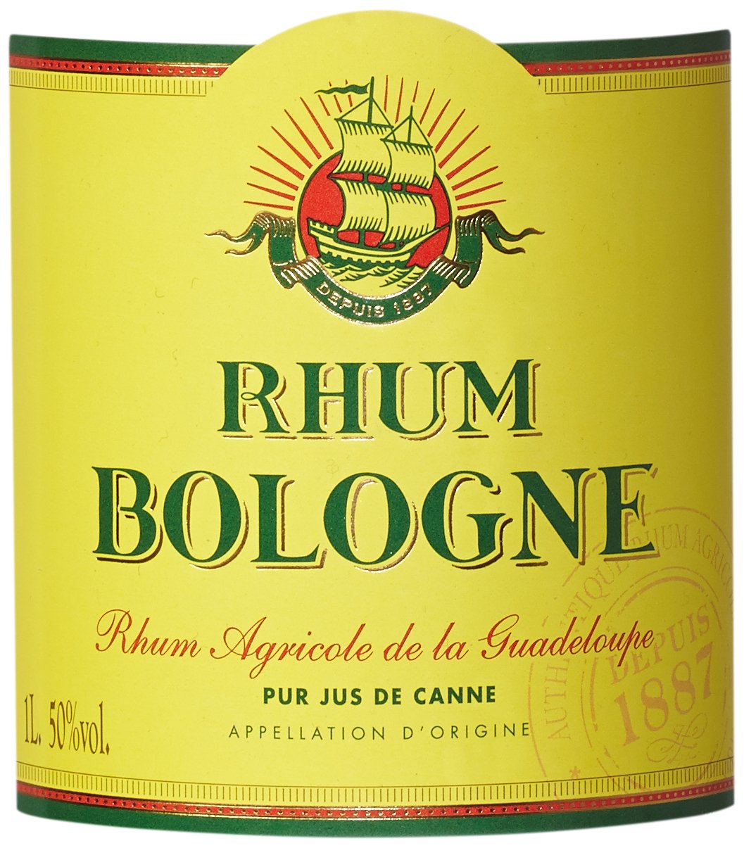 RHUM BLANC BOLOGNE 1L 50° - Rhum Caraibes