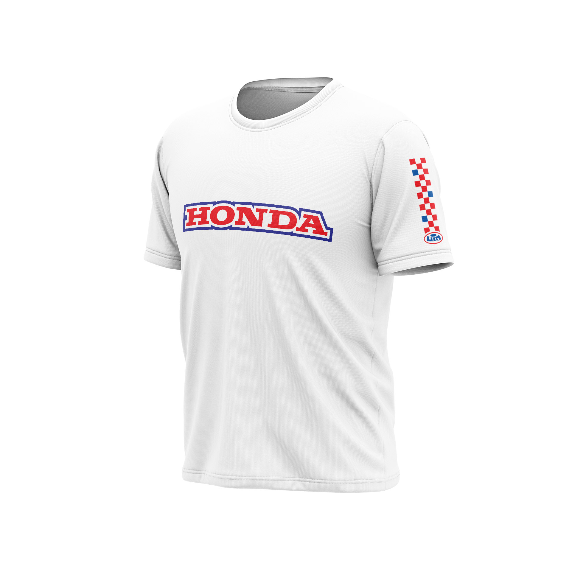 TSD HONDA Blanc - Rouge Bleu