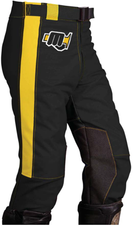 Pantalon MX Classic Noir Jaune Noir