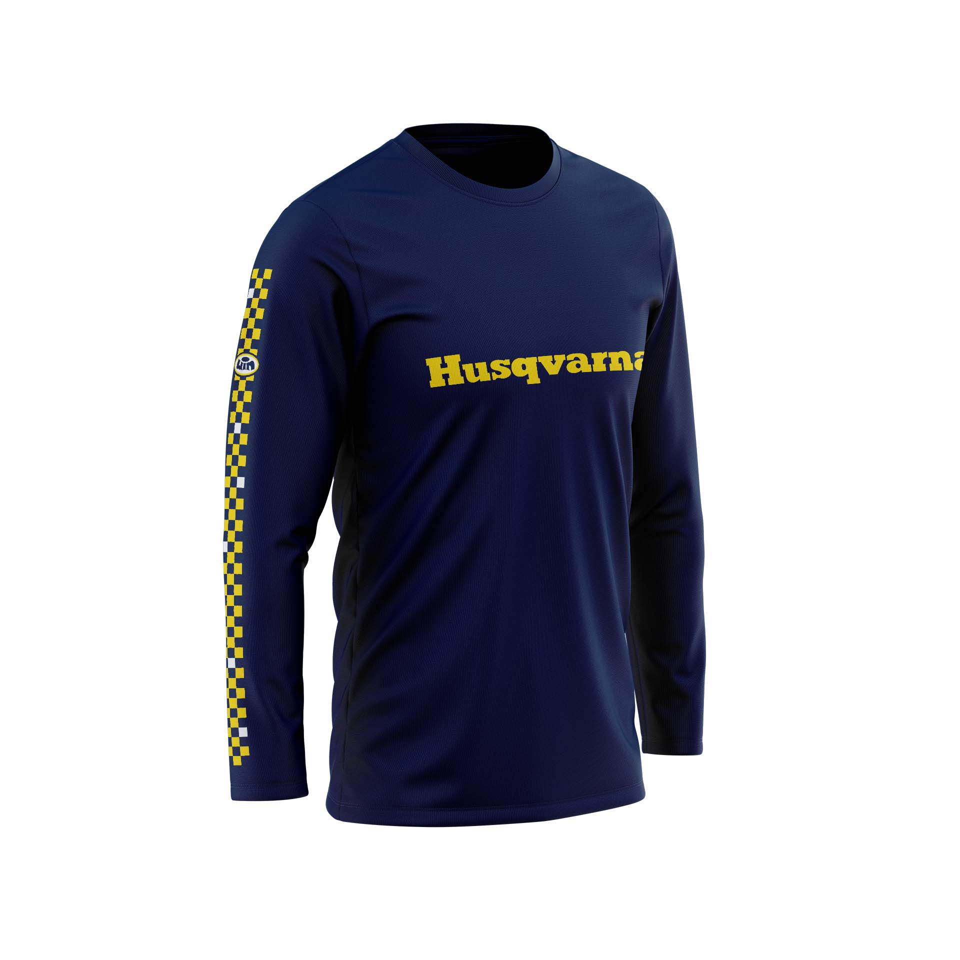 HUSQVARNA Bleu Marine - Jaune