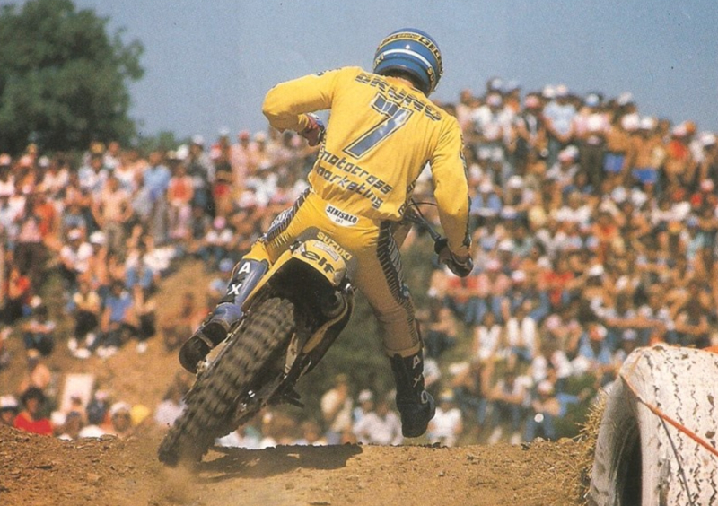 vintage Motocross Trial Enduro Rallye - Classic maillots pantalons bike jerseys pants Jean Jacques BRUNO motocross marketing