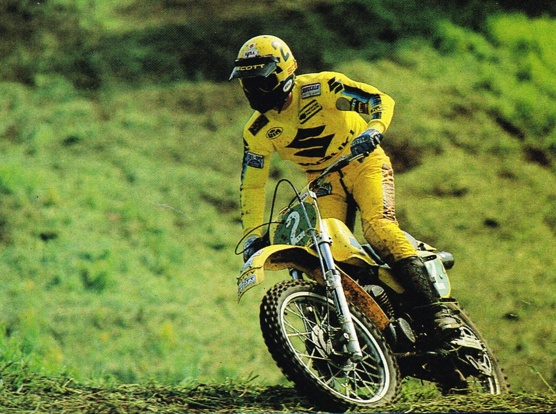 vintage Motocross Trial Enduro Rallye - Classic maillots pantalons bike jerseys pants Georges JOBE motocross marketing