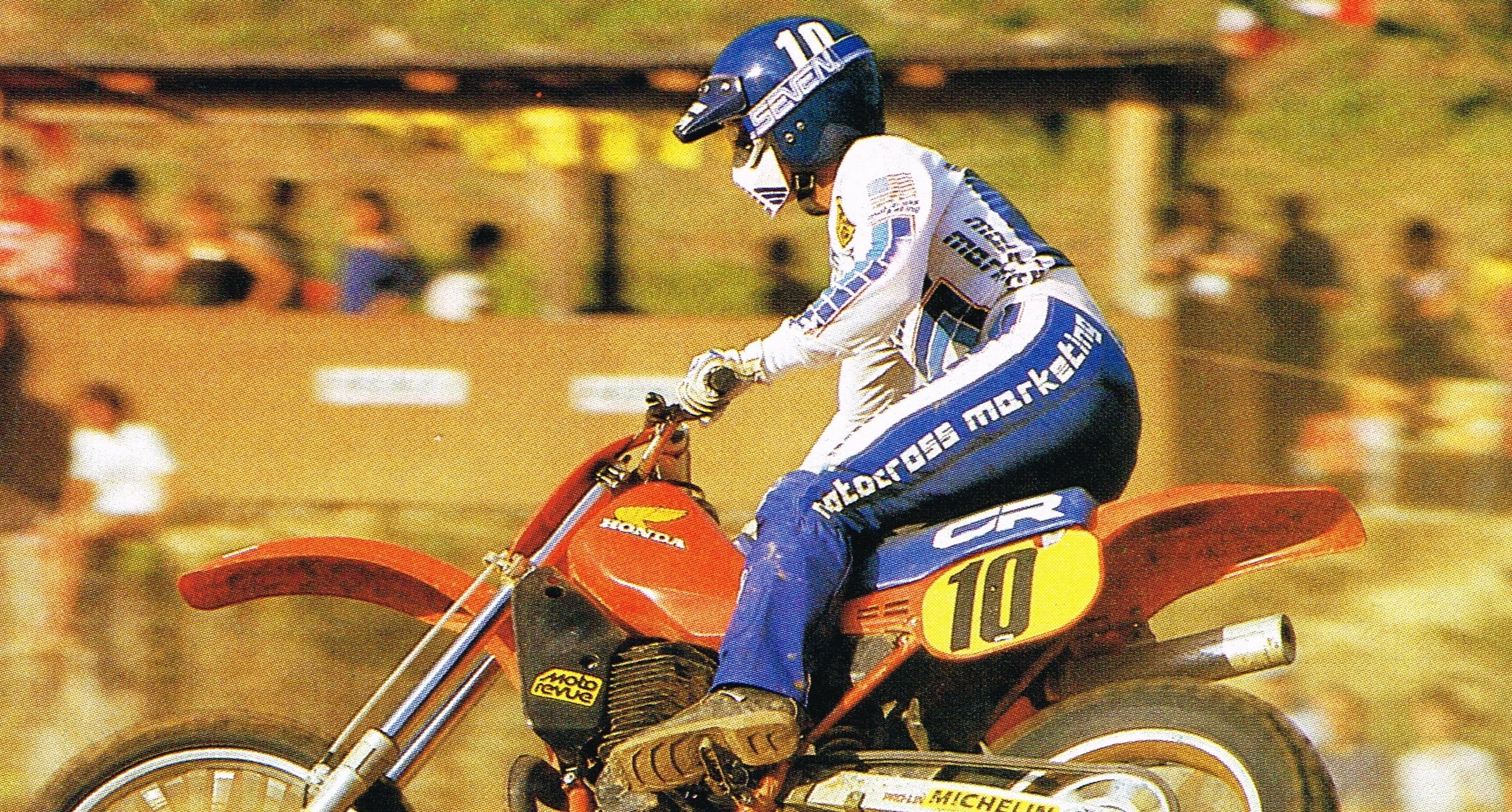 vintage Motocross Trial Enduro Rallye - Classic maillots pantalons bike jerseys pants team motocross marketing PHIL LARSON
