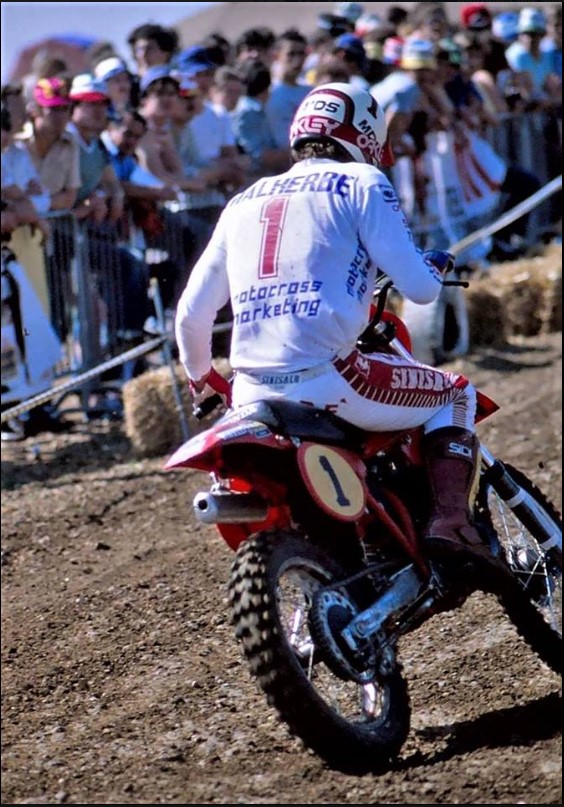 vintage Motocross Trial Enduro Rallye - Classic maillots pantalons bike jerseys pants motocross marketing ANDRE MALHERBE