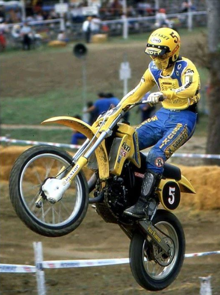 vintage Motocross Trial Enduro Rallye - Classic maillots pantalons bike jerseys pants motocross marketing AKIRA WATANABE