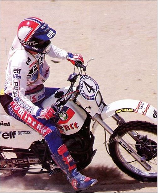 vintage Motocross Trial Enduro Rallye - Classic maillots pantalons bike jerseys pants motocross marketing hubert auriol