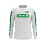 Maillot Trial OSSA Blanc Blanc Face
