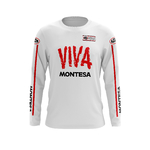 Maillot G MONTESA Blanc Face