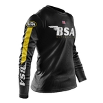 Maillot BSA Aéré Noir Jaune Profil