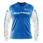 Maillot BULTACO Aéré Bleu Blanc Face